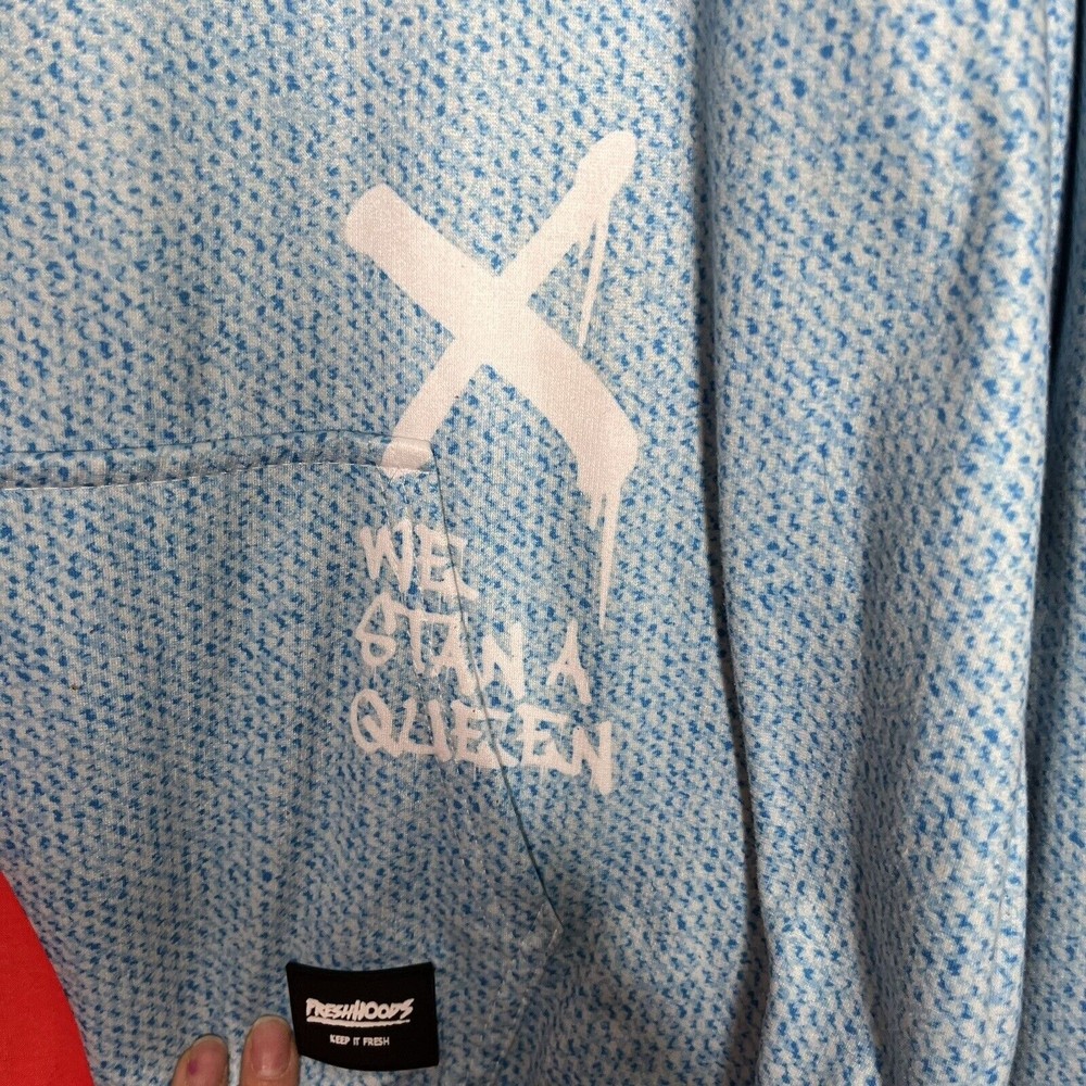 Sliving Hoodie Blue Rainbow All We Need Is Love Pride View 5